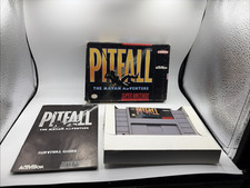 Pitfall: The Mayan Adventure Super Nintendo Entertainment System SNES CIB