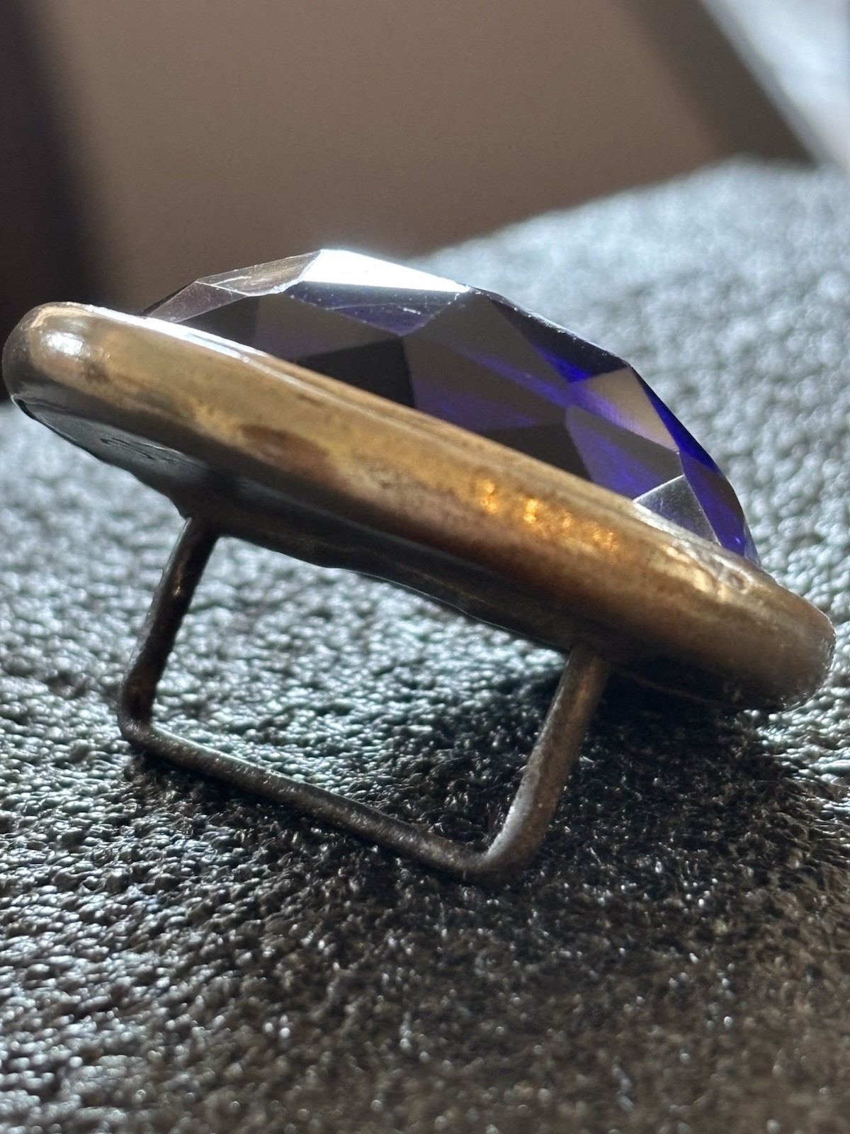 Antique Horse Bridle Rosette/ Button PAT SEP 11 1888,