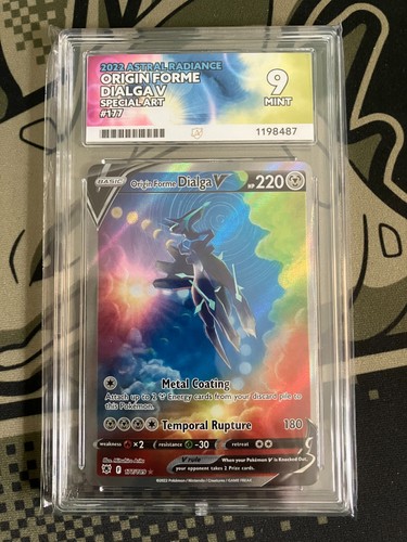 Origin Forme Dialga V graded ACE 9 for sale on eBay