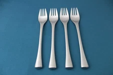4 Salad Forks WMF SPOLETO Japan Stainless Modern 7"