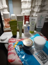 mixed beauty skincare lot travel size as pictured cleo coco, eve lom, bio oil...