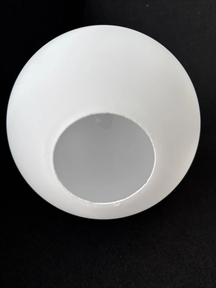 Lampenschirm Ersatz Kugel Glas Weiß matt Ø160mm Fassung ca. 58mm Lampenglas - Bild 3 von 4