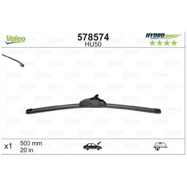 Wischblatt Vorne Rechts FüR Peugeot 806 221 1.8 1.9 2.0 2.1 94 Bis 02 Valeo Neu-image