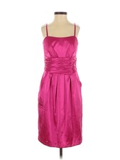 David's Bridal Women Pink Cocktail Dress 4