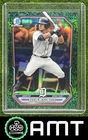 Kevin McGonigle 2026 Bowman 14/99 Chrome Green Grass Refractor Tigers