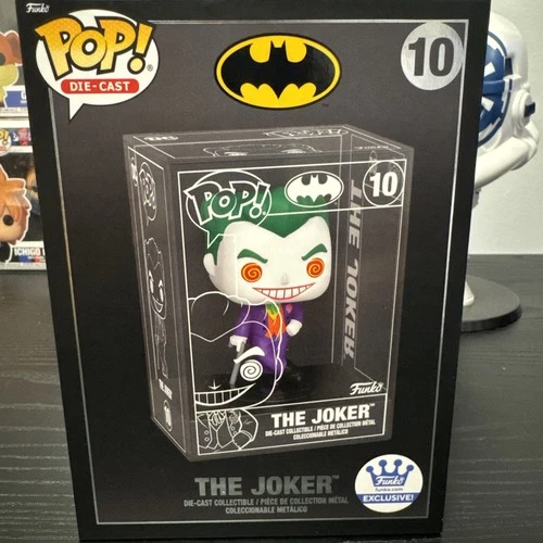 Funko Pop! Diecast: DC Universe - The Joker - Funko (Exclusive) #10 - Common
