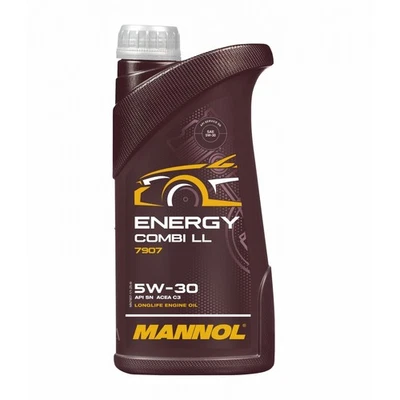 MANNOL Energy Combi LL 5W-30 Huile Moteur Semi-Synthétique BMW LL-04, MB 229.51 - Photo 1/3