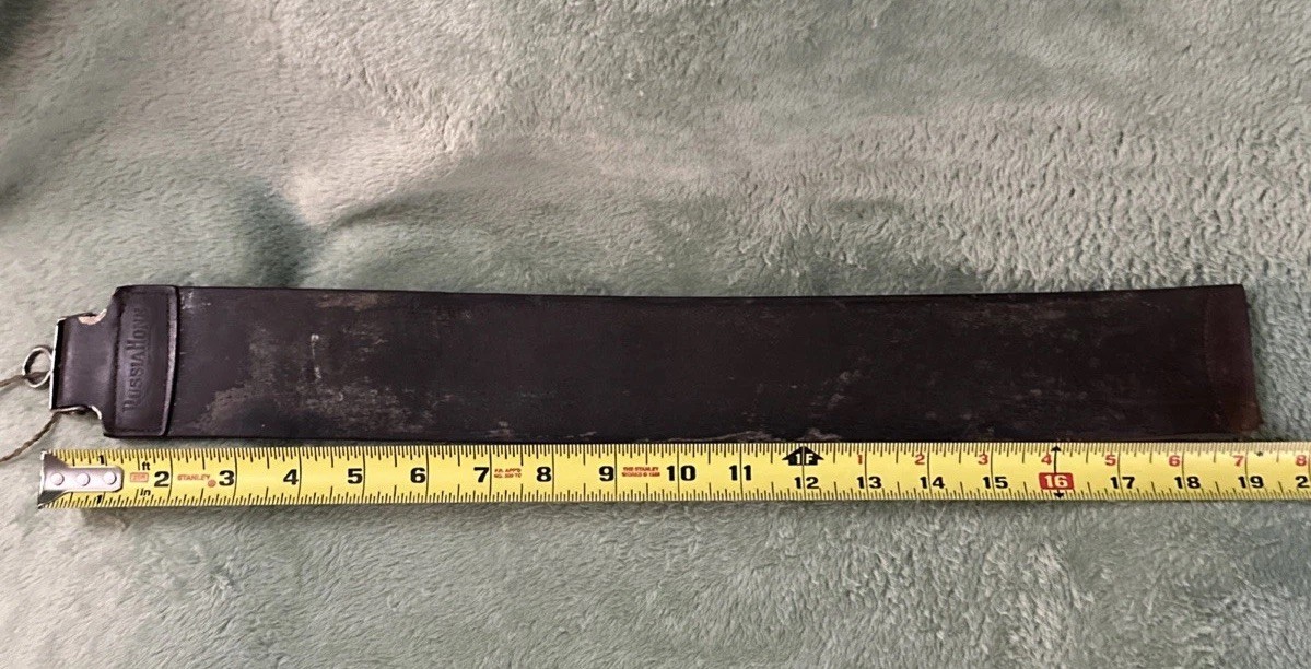 Vintage Dubl Duck Pearl Duck Imperial Russia Razor Strop