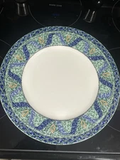 12" Mikasa LA COSTA Chop Plate Ultima HK710 Round Platter Mosaic New