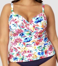Anne Cole Plus Watercolor Paisley Underwire S...