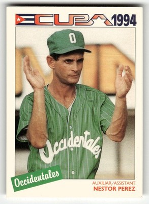 Select 1994 Cuban Serie Selectiva #30 Nestor Perez Print Run 5,000