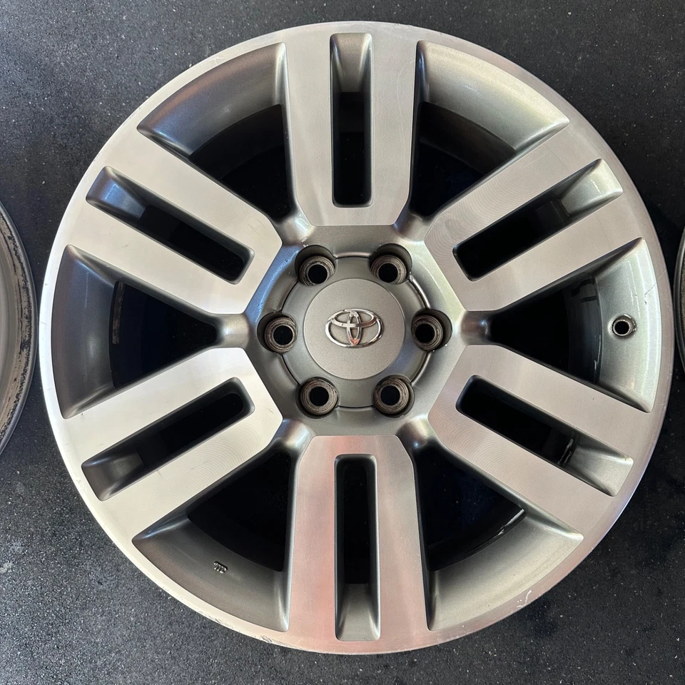 Toyota 4Runner Limited 20x7 Wheels SET of 4, Silver , Preowned, Good Condition - Image 3 of 4