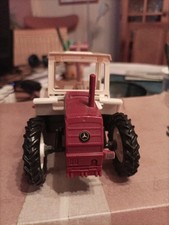 Britains Mercedes Benz Trac Traktor Modell 1982 Weiß Braun Metall Plastik