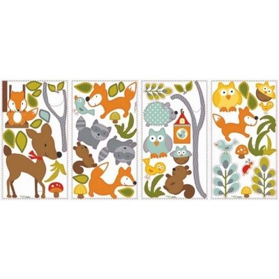 RoomMates Wandtattoos Fuchs und Freunde 25,4x45,7cm