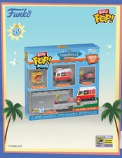 Funko Bitty Pop! Funkoville Fire Capt. Franny Fire Truck – SDCC 2025 Exclusive