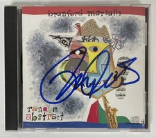 Branford Marsalis Signed Autographed "Random Abstract" Music CD Compact Disc
