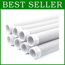Pool Cleaner Hose Set - 8 Hoses, 1.5" Diameter