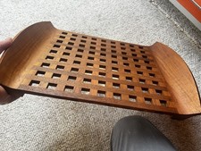 Mcm Dansk Jens Quistgaard Teak Serving Lattice Tray 14x18 Denmark 