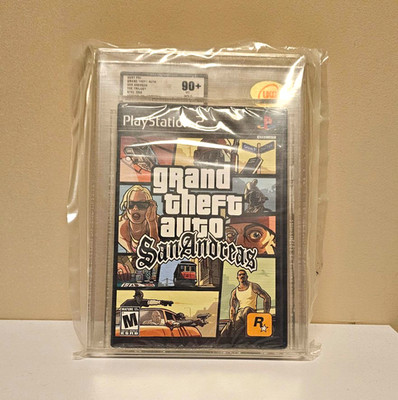 Grand Theft Auto: San Andreas PS2 Trilogy NTSC-U/C Graded UKG 90+Gold