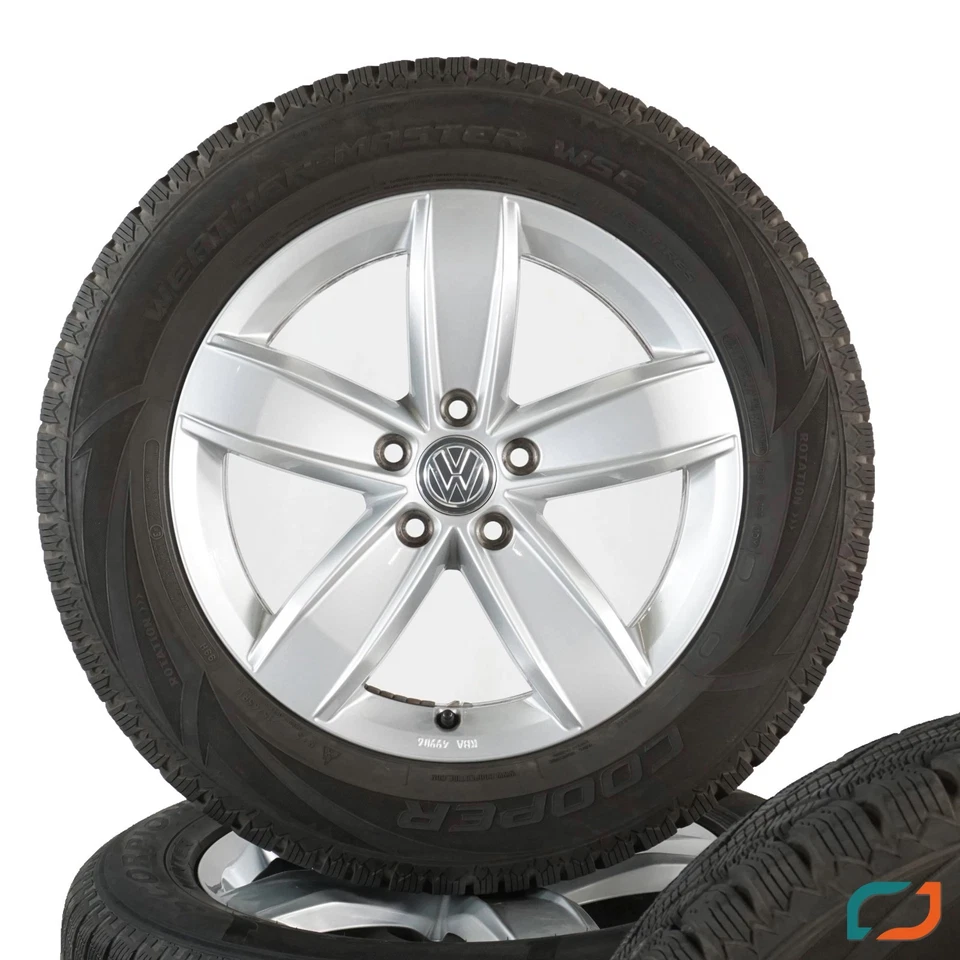 Original VW Tiguan AD1 Winterräder Winterreifen Corvara 17 Zoll 215/65 R17 99H - Bild 2 von 4