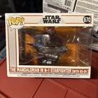 Funko Pop! Star Wars Mandalorian in N-1 Starfighter (with R5-D4) #670