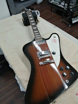 Gibson Firebird V Sunburst Made in USA 1996 Solid Body Electric Guitar