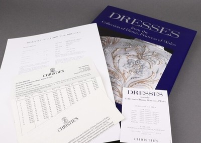 Diana Princess Of Wales Christie s 1997 Kleid Auktion Katalog Buch komplett
