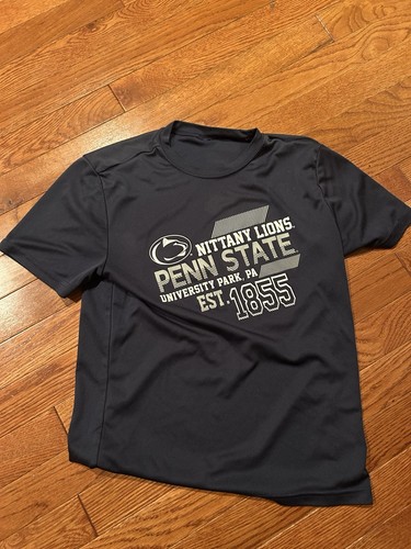 PENN STATE NITTANY LIONS Shirt Youth Kids M Medium Blue Size 10-12