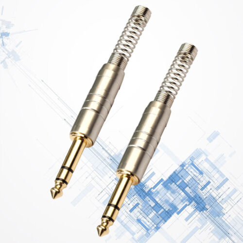 2 Pcs 6.5 Mm 3.5 Mm Adapter 3.5 Mm Stereo Plug Female Audio Jack