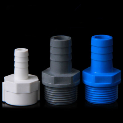 1/2 inch 3/4 inch Male Thread x Hose Grommet Nipple PVC Pipe Fittings Adapter