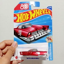 Hot Wheels 2025 Case H Mattel Dream Mobile Red - International Card #167