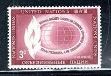 UNITED NATIONS  STAMP MINT NEVER HINGED  LOT 981BD
