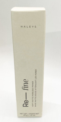 Haleys Re-Fine Soft Matte Poreless Primer 1 oz (0491) B12