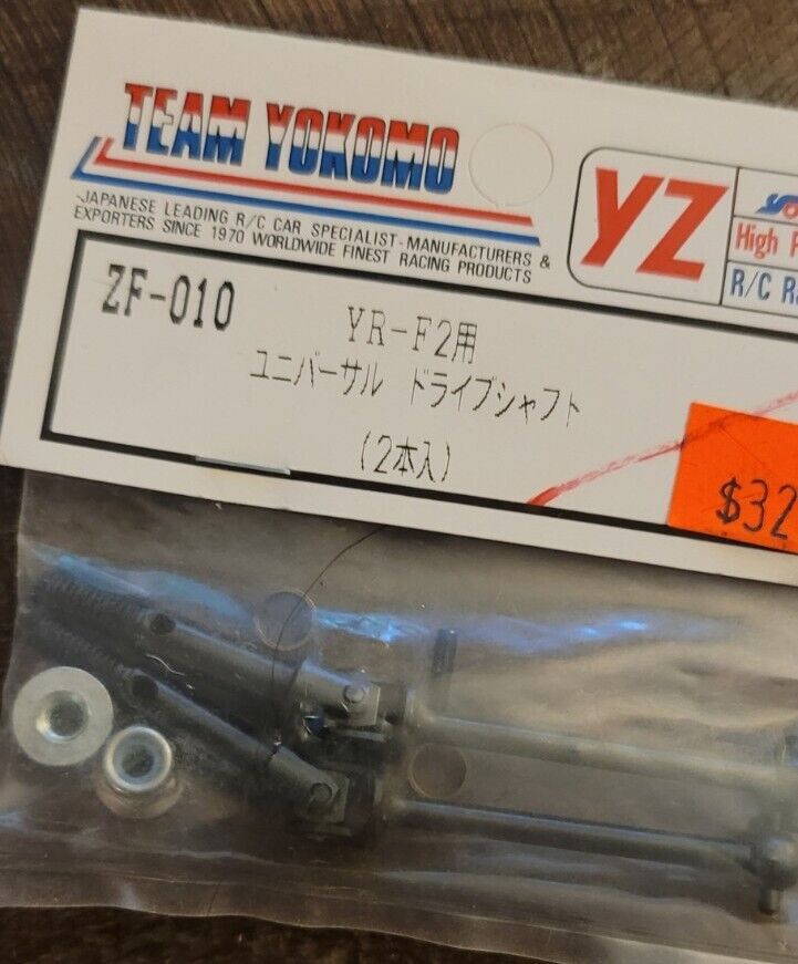 Yokomo YR-F2 Universal Swing Shaft Axles NOS ZF-010