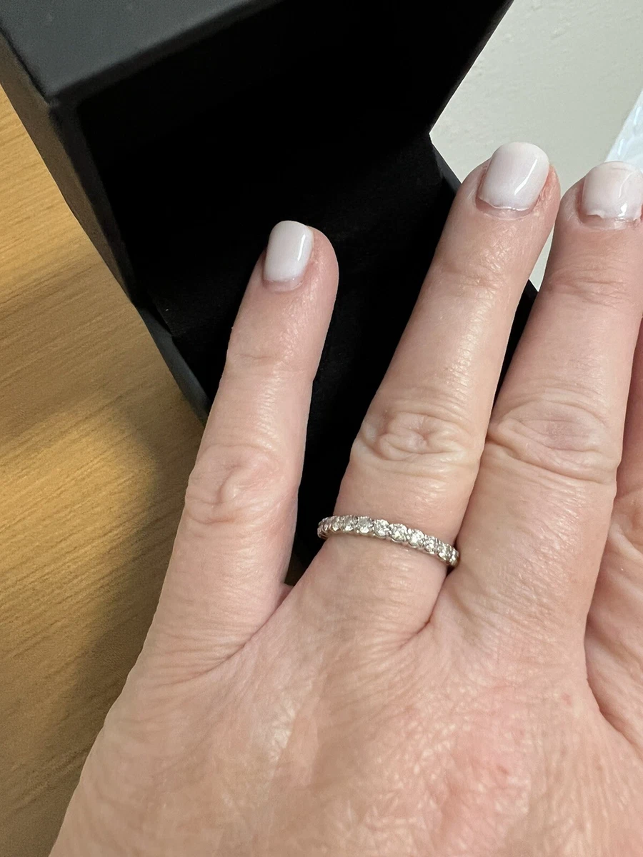 1 carat on sale anniversary band