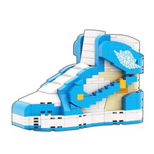 AJ 1 HIGH OFF WHITE UNC CHICAGO BLUE SNEAKER BRICKS