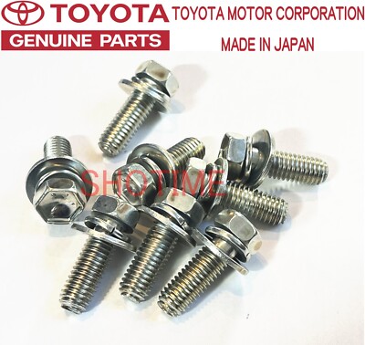 TOYOTA OEM Sprinter LEVIN TRUENO AE86 Door Hinge Bolt 8pcs OEM Screw