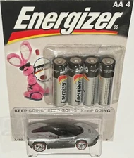 Silver LaFerrari Custom Hot Wheels Car w/ Real Riders Energizer Batteries