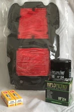 Service Kit For HONDA XL700 TRANSALP (Air / Oil Filter and 2 x NGK Spark Plugs)