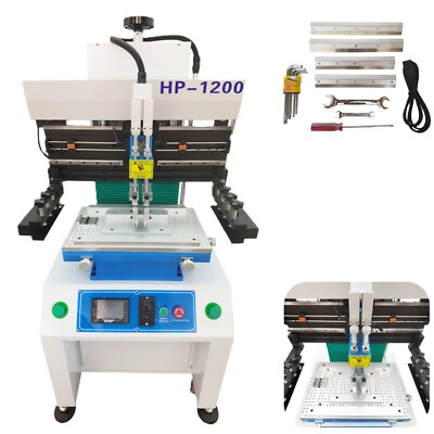 110V Semi-automatic Solder Paste Printing Machine Solder Paste Stencil Printer