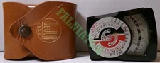 Vintage DeJur Model 5-B Exposure Meter with Leather Case