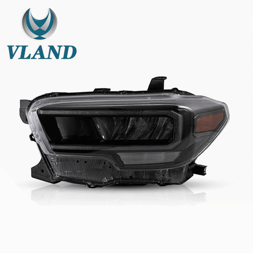 For 2016 2017-21 Toyota Tacoma Full LED DRL Projector Headlights Headlamps LH+RH - Picture 5 of 9