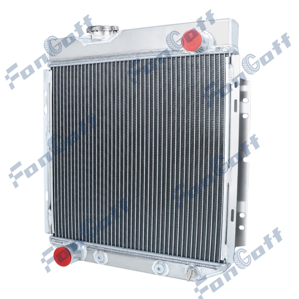3 Row Aluminium Radiator For 1960-1966 Ford Mustang Falcon Ranchero Comet V8, - image 3 of 4