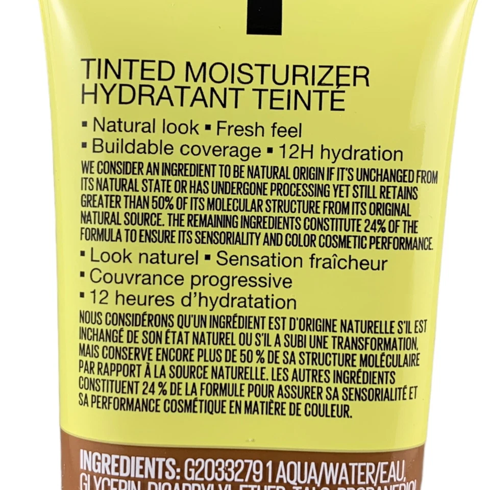 Maybelline Fit Me Tinted Face Moisturizer w/ Aloe LOT OF 2 #360 Mocha 1 fl. oz - Image 3 of 4