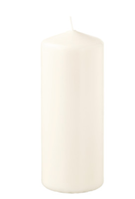 IKEA FENOMEN Duftlose Stumpenkerze, Natur, 14 cm, 5 Zoll BRANDNEU