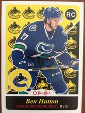 2015-16 UD Hockey Series 2 Ben Hutton  #U19 RC O-Pee-Chee Insert