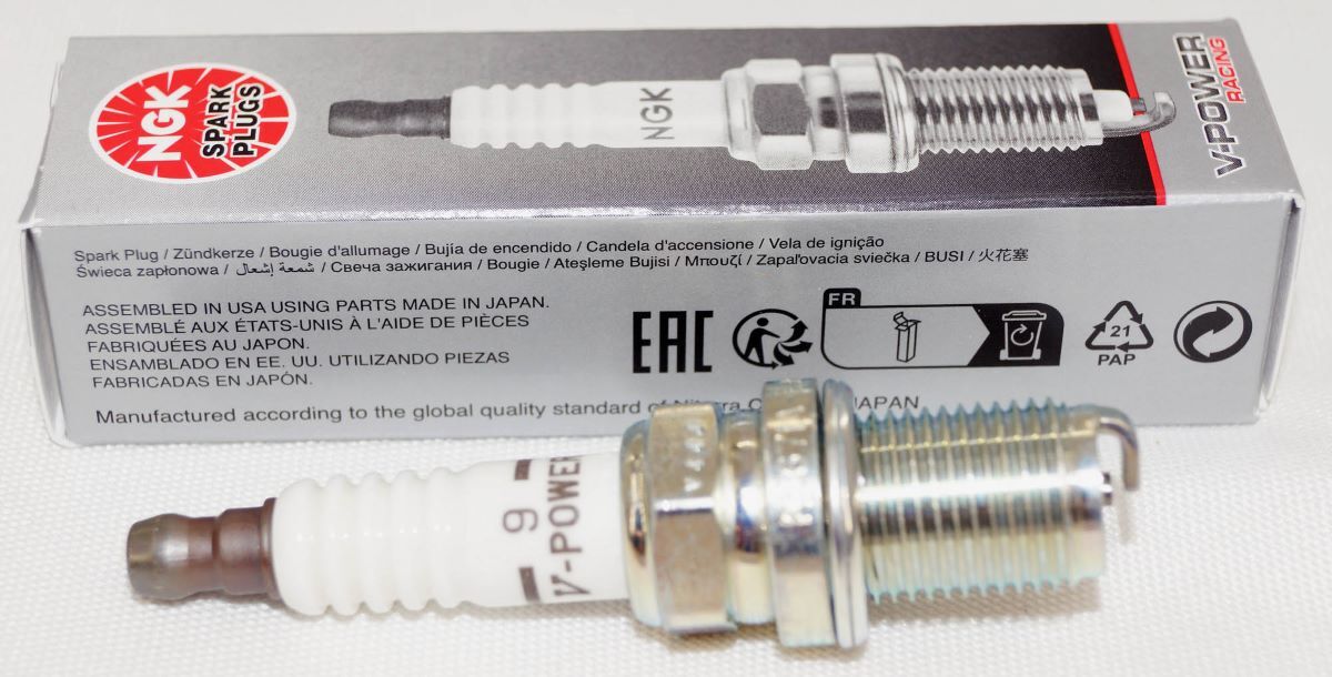 Genuine NGK 5238 V Power Racing Spark Plug R5671A9 Race Tuned Upgraded