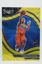 THEO MALEDON 2020-21 Select COURTSIDE #267 GOLD WAVE Rookie RC Invest