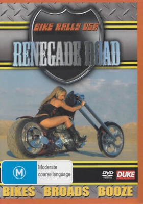 Renegade Road Harley USA (2008) RARE FILM MOVIE PAL DVD NEW SEALED h42