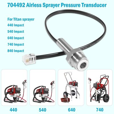 #ad Pressure Transducer Sensor 704492 for Airless Sprayer Titan Impact 440 540 640 $27.63